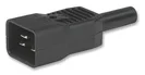 Napájací konektor 230V/M 16A C20, IEC60320