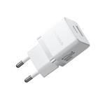 Napájacia nabíjačka Baseus Palm 20W, 1xUSB, 1xUSB-C biela