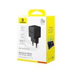 Napájacia nabíjačka Baseus Palm 20W, 1xUSB, 1xUSB-C čierna