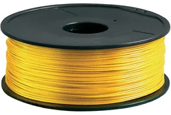 Náplň pro 3D tiskárnu, Renkforce PLA175J1, PLA, 1,75 mm, 1 kg, zlatá