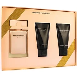 Narciso Rodriguez For Her EdP 50ml + tělové mléko 50ml + sprchový gel 50ml dárková sada