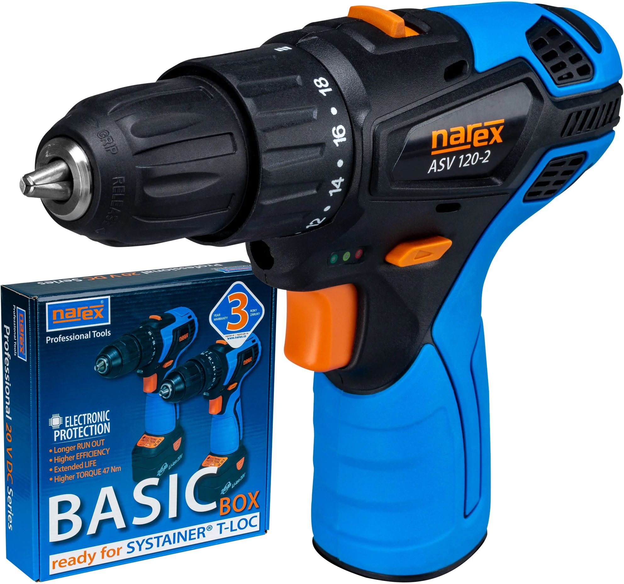 Narex ASV 120-2 BASIC BOX (65405519)