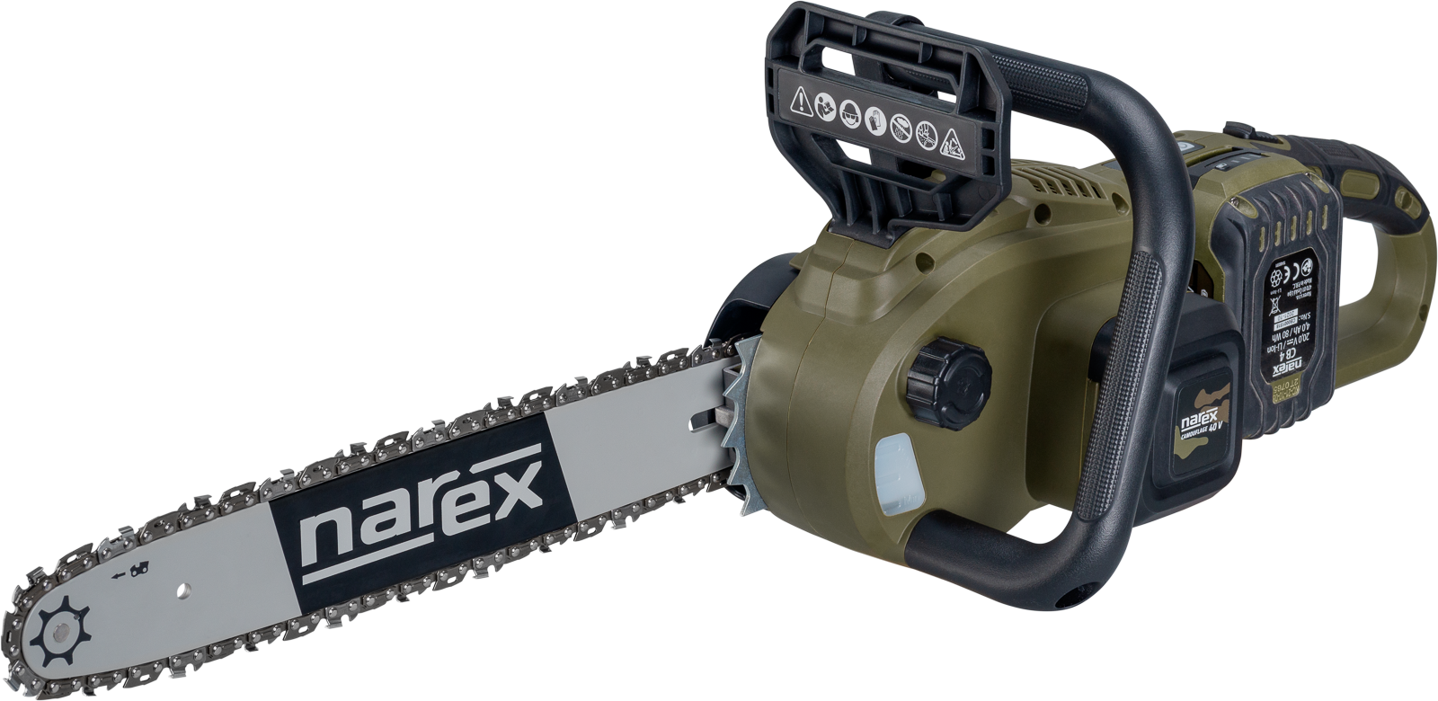 NAREX CPR 350 Akumulátorová řetězová pila CAMOUFLAGE bez aku