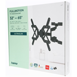 Nástenný držiak Hama na TV Ultraslim, 400x400, pohyblivý