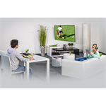 Nástenný držiak na TV Hama, 400x400, pohyblivý, 35 kg, rameno 52 cm