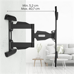 Nástenný držiak na TV Hama, 400x400, pohyblivý, 35 kg