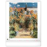 Nástěnný kalendář Claude Monet 2024, 48 × 56 cm