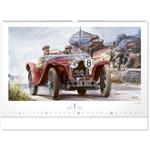 Nástěnný kalendář Oldtimers – Václav Zapadlík 2024, 64 × 42 cm