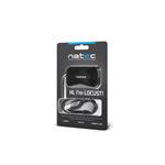 Natec Locust hub, 4x USB 2.0 HUB, čierny