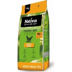 Nativia Adult Maxi 15kg granule pro psy