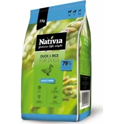 Nativia Adult Mini 3kg granule pro psy