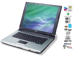 NB ACER TM 4072WLMi 15,4˝P-M 1,73GHz/512M/80GB/DVD±RW DL/W/XPH