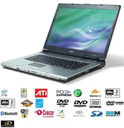 NB ACER TM 4272WLMi 15,4"PD-M 1,66GHz/512MB/120GB/ATIx1600/DVD±RW/W/BT/XPH