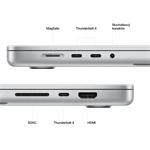 NB APPLE MacBook Pro 16'',M2 Pro 12-jadrový CPU/19-jadrový GPU,16 GB,512 GB SSD,strieborný (mnwc3cz/a)