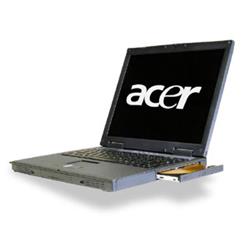 NB Aspire 1307LC 15.1' Athlon 2.2/2x128M/30GB/CDRW-DVD/FDD/L