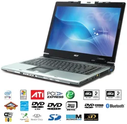 NB Aspire 5672AWLMi 15,4"T2250/2GB/120GB/ATIx1600/DVD±RW/W/BT/CAM/XPH