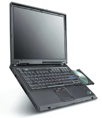 NB IBM ThinkPad T43 15˝P-M 1,8,512MB,60GB,ATIX300,DVD-CDRW,W,BT,XPP