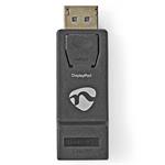 NEDIS adaptér DisplayPort – HDMI/ DisplayPort zástrčka - HDMI zásuvka/ černý