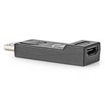 NEDIS adaptér DisplayPort – HDMI/ DisplayPort zástrčka - HDMI zásuvka/ černý