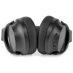 NEDIS bezdrátová sluchátka + mikrofon/ OVER-EAR/ výdrž 24 hodin/ ovládání stiskem/ ovládání hlasitosti/ černé