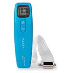 NEDIS digitální váha zavazadel/ max. zatížení 50kg/ modro-bílá