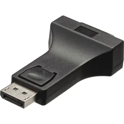 NEDIS DisplayPort adaptér/ DisplayPort zástrčka - DVI-I zásuvka 24+5p/ čierna