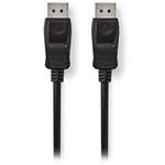 NEDIS kabel DisplayPort/ DisplayPort zástrčka - DisplayPort zástrčka/ černý/ 2m (blisterbox)