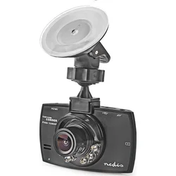 NEDIS kamera do auta/ LCD 2,7"/ 1080p/ 12Mpx/ parkovací senzor/ detekcia pohybu/ tmavosivá