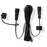 NEDIS prodlužovací kabel pro chytrá dekorativní LED/ černý/ 5 m