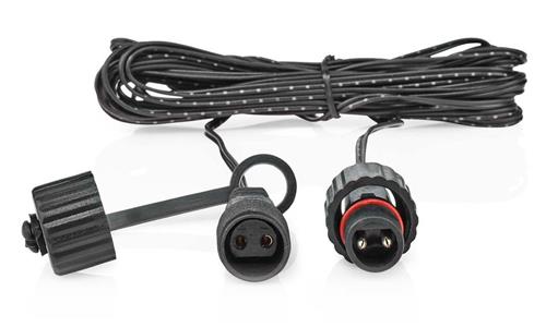 NEDIS prodlužovací kabel pro chytrá dekorativní LED/ černý/ 5 m