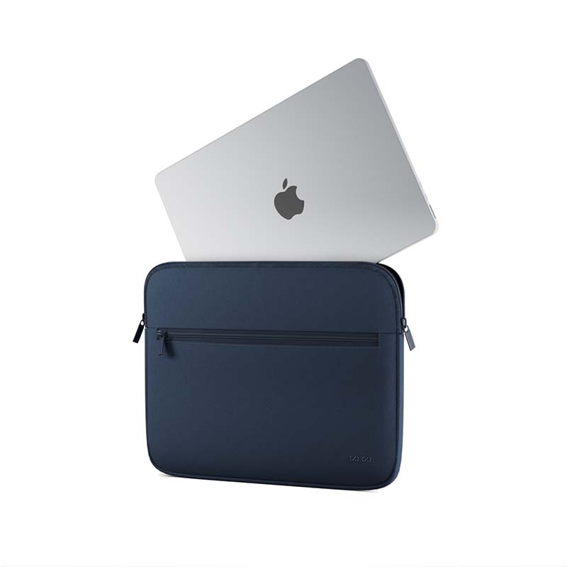 Neoprénové puzdro Epico pre Apple MacBook Pro 14"/Air 13" - polnočne modré
