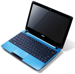 Netbook ACER Aspire ONE 722 11,6" LED AMD C50b 2GB 500GB SD WiFi BT CAM W7HP-64 BLUE