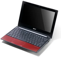 Netbook ACER Aspire ONE D255e 10,1"LED Atom N455 1GB 250GB SD WiFi CAM W7S + Android, červený