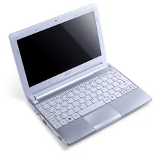 Netbook ACER Aspire ONE D257 10,1"LED Atom N435 1GB 250GB SD WiFi CAM 6cell W7S bílá/stříbrná
