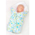 New Baby Classic Lace-up Wrap White Stars Grey