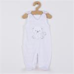New Baby Kojenecká soupravička do porodnice Sweet Bear bílá, vel. 62 (3-6m)