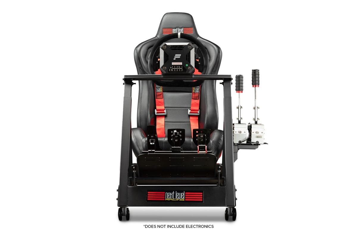 Next Level Racing GTtrack Racing Simulator, pretekársky kokpit