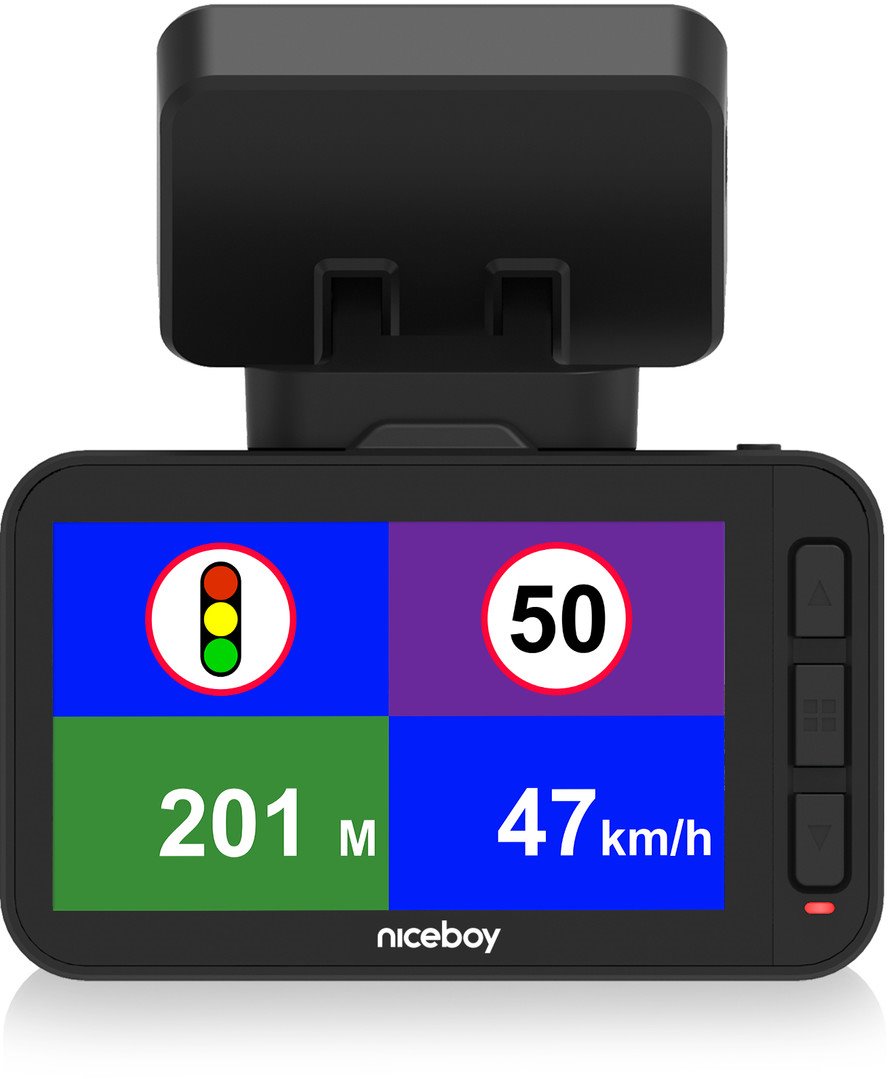 Niceboy PILOT XR Radar 4K s radarovým hlásením