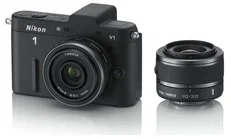 NIKON 1 V1 10.1 MPix + 10-30 VR + 10/2.8 - Black