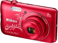 Nikon COOLPIX A300 Red LineArt (VNA964E1)