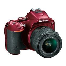 Nikon D5500 Red + 18-55 VR AF-P DX (VBA441K003)
