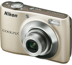 Nikon kompakt COOLPIX L21, 8MPix, stříbrný, 3.6x zoom