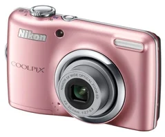 NIKON kompakt COOLPIX L23, 10.1MPix, růžová, 5x zoom