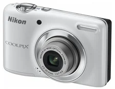 NIKON kompakt COOLPIX L25 - 10,1 MP, 5x zoom - White