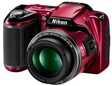 NIKON kompakt COOLPIX L810 - 16,1 MP, 26x zoom VR - Red