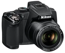 NIKON kompakt COOLPIX P500, 12.1MPix, černá, 36x zoom, VR
