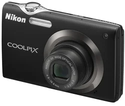Nikon kompakt COOLPIX S3000, 12MPix, černý, 4x zoom VR