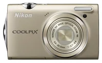 NIKON kompakt COOLPIX S5100, 12.2MPix, stříbrná, 5x zoom, VR