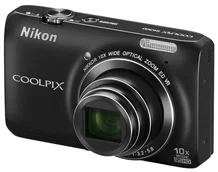 NIKON kompakt COOLPIX S6300 - 16 MP, 10x zoom VR - Black