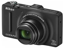 NIKON kompakt COOLPIX S9300 - 16 MP, 18x zoom VR - Black